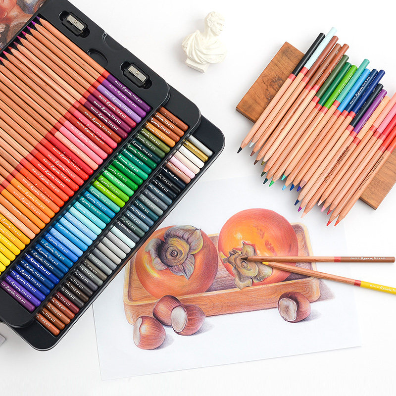 马可雷诺阿油性彩铅120色水溶性彩色铅笔24/36/48/72色画画手绘,淘宝优惠券,粉丝福利购,淘宝优惠卷