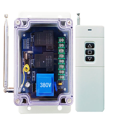 大功率电机正反转5KW40A远程遥控开关380V220V12V24V倒顺限位开关 - 图3
