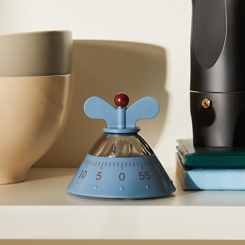ALESSI艾烈希/厨房机械计时器提醒器闹钟烘焙欧式艺术小工具,淘宝优惠券,粉丝福利购,淘宝优惠卷