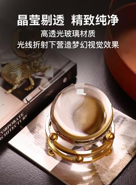 采购产品轻奢水晶球装饰品，办公室发财客厅电视柜，酒柜，高端装