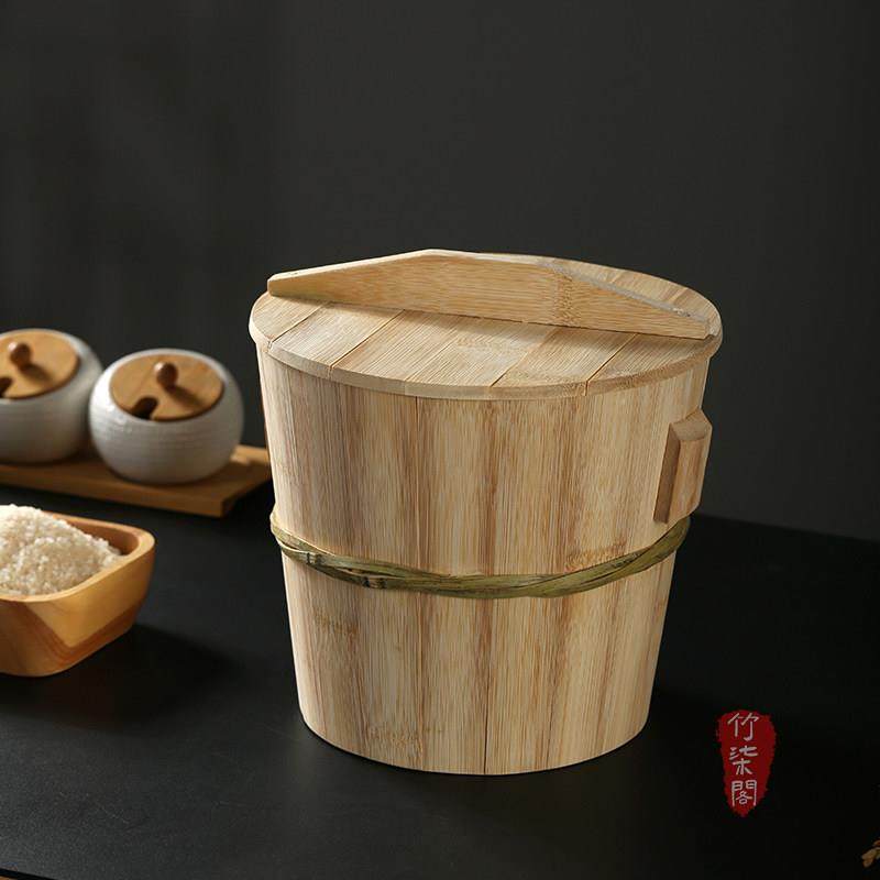 纯手工老式竹编竹根竹桶蒸甑家用全竹子煮米饭木桶蒸饭竹子蒸饭桶,淘宝优惠券,粉丝福利购,淘宝优惠卷