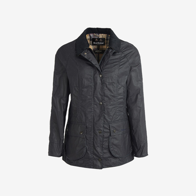 Barbour Lightweight Beadnell女士四季修身4oz轻薄涂油蜡夹克 - 图3