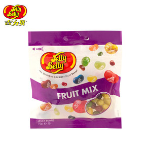 美宝优选-JellyBelly吉力贝万圣节什锦水果口味进口糖豆软糖70g