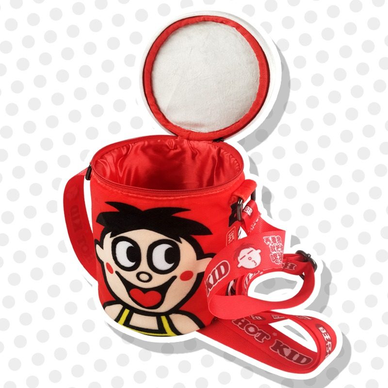 旺旺周边旺仔牛奶罐侧背包女孩便携单肩斜挎包水桶包,淘宝优惠券,粉丝福利购,淘宝优惠卷