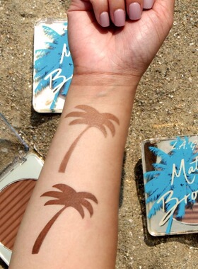 现货L.A. LA GIRL MATTE BRONZER哑光古铜粉饼大容量15g自然立体
