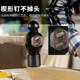 Shida round head hammer wooden handle household breast mini