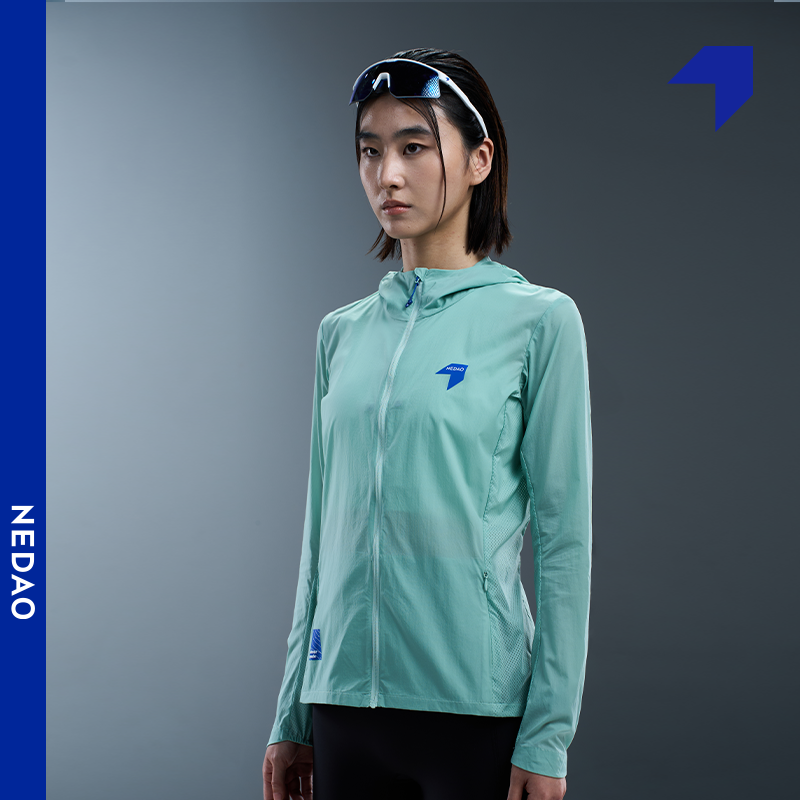 【25秋冬新品】内道带帽皮肤衣女跑步防风扣反光自收纳马拉松外套,淘宝优惠券,粉丝福利购,淘宝优惠卷