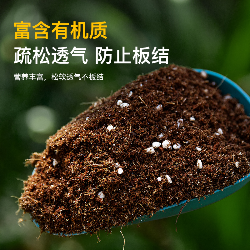 双心营养土养花通用型专用多肉花土种植土花卉月季种菜土壤泥炭土 - 图1