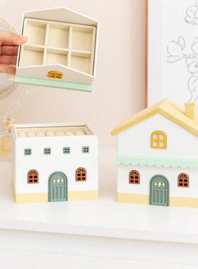 阿楹饰ins艺术卧摆件入户钥匙化装SN2502xw妆台首收纳室床头柜客