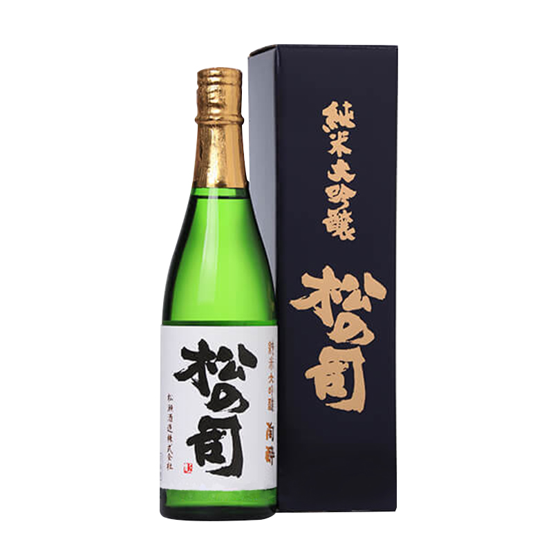 松之司清酒纯米大吟酿黑标AZOLLA陶醉竜王山田锦米酒日本原装进口