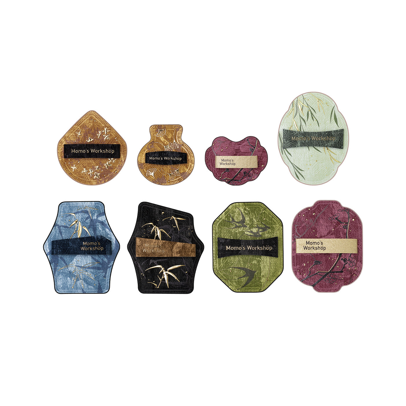 毛吉吉Momo's Workshop金系列粉扑限定礼盒 一套all in 全新上市,淘宝优惠券,粉丝福利购,淘宝优惠卷