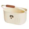 Dormitory hand-held bath basket toilet supplies storage basket bathroom bath basket large capacity bathroom basket bathroom storage basket