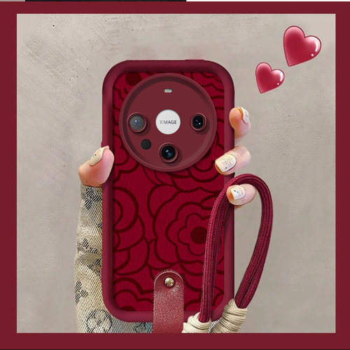 适用于华为mate80手机壳70新款pura80硅胶p50软壳40防摔30E复古清新pro套个性女款小众ultra可爱高级线条花 - 图2