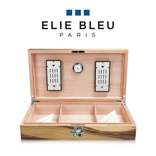 ELIE BLEU生肖兔年110支装高级古巴雪茄保湿盒大容量全球限量88个 - 图2