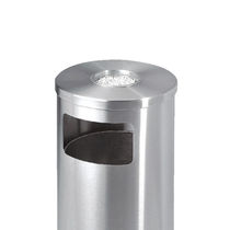 South GPX-87 South Round Foot Trash Can Sand Steel Commercial Hotel Guest Room Stainless Steel Trash Can Peel Barrel