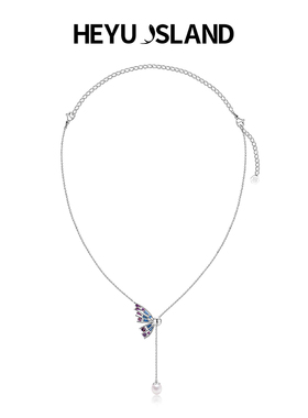 HEYUISLAND情人节礼物蝴蝶项链