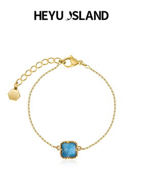 HEYU ISLAND/黑鱼岛海岛微风红玛瑙编织纹手链