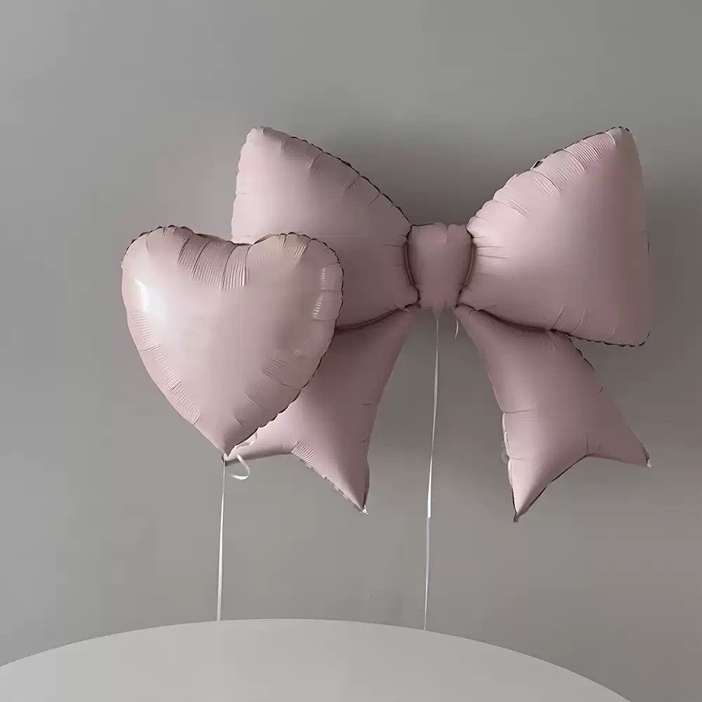 女孩女童生日布置ins风大号蝴蝶结气球派对装饰场景拍照儿童宝宝,淘宝优惠券,粉丝福利购,淘宝优惠卷