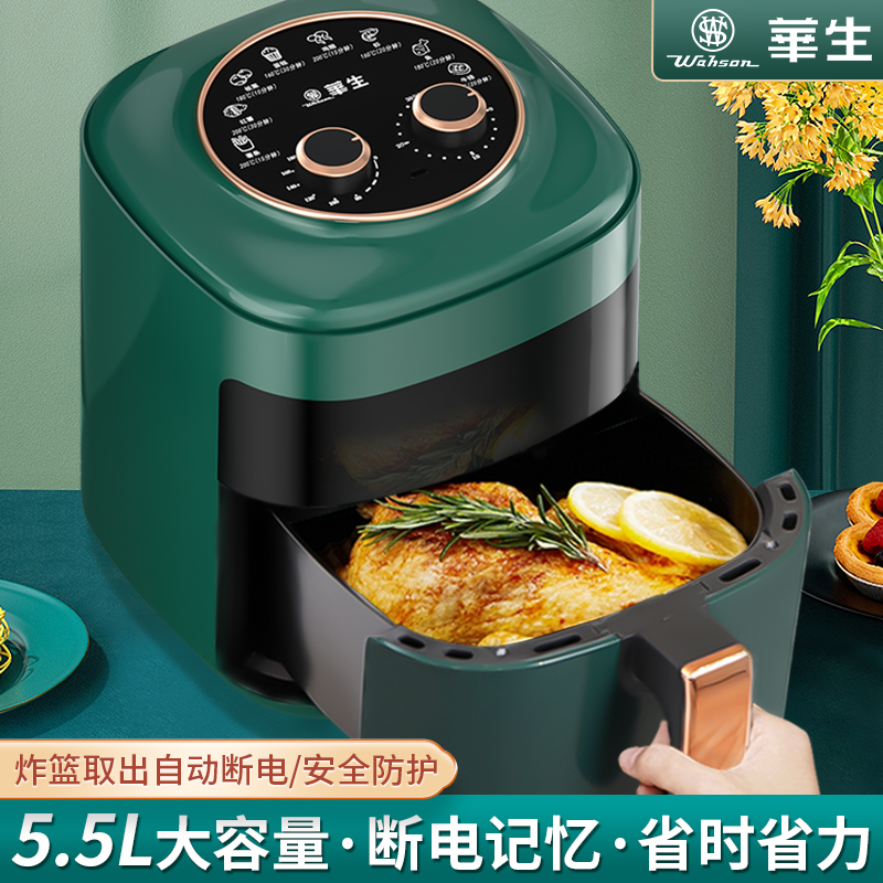 华生家用空气炸锅新款电炸锅全自动智能大容量多功能薯条机电烤箱
