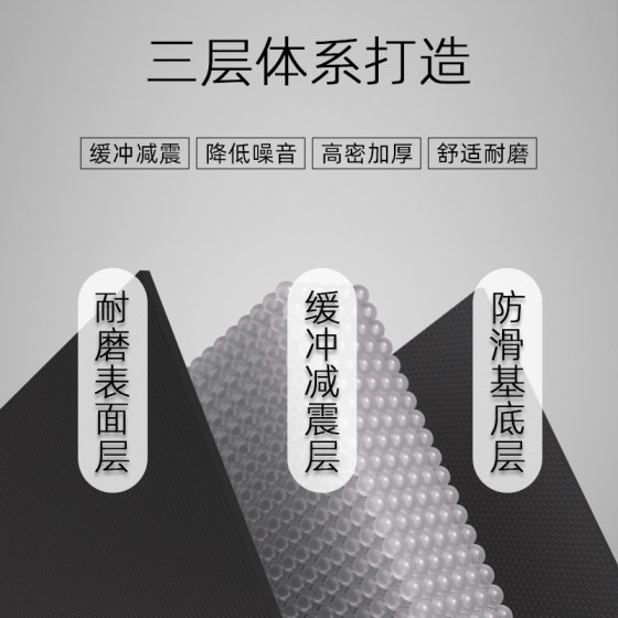 Gxmmatpvc non-slip wear-resistant sound insulation and shock absorption