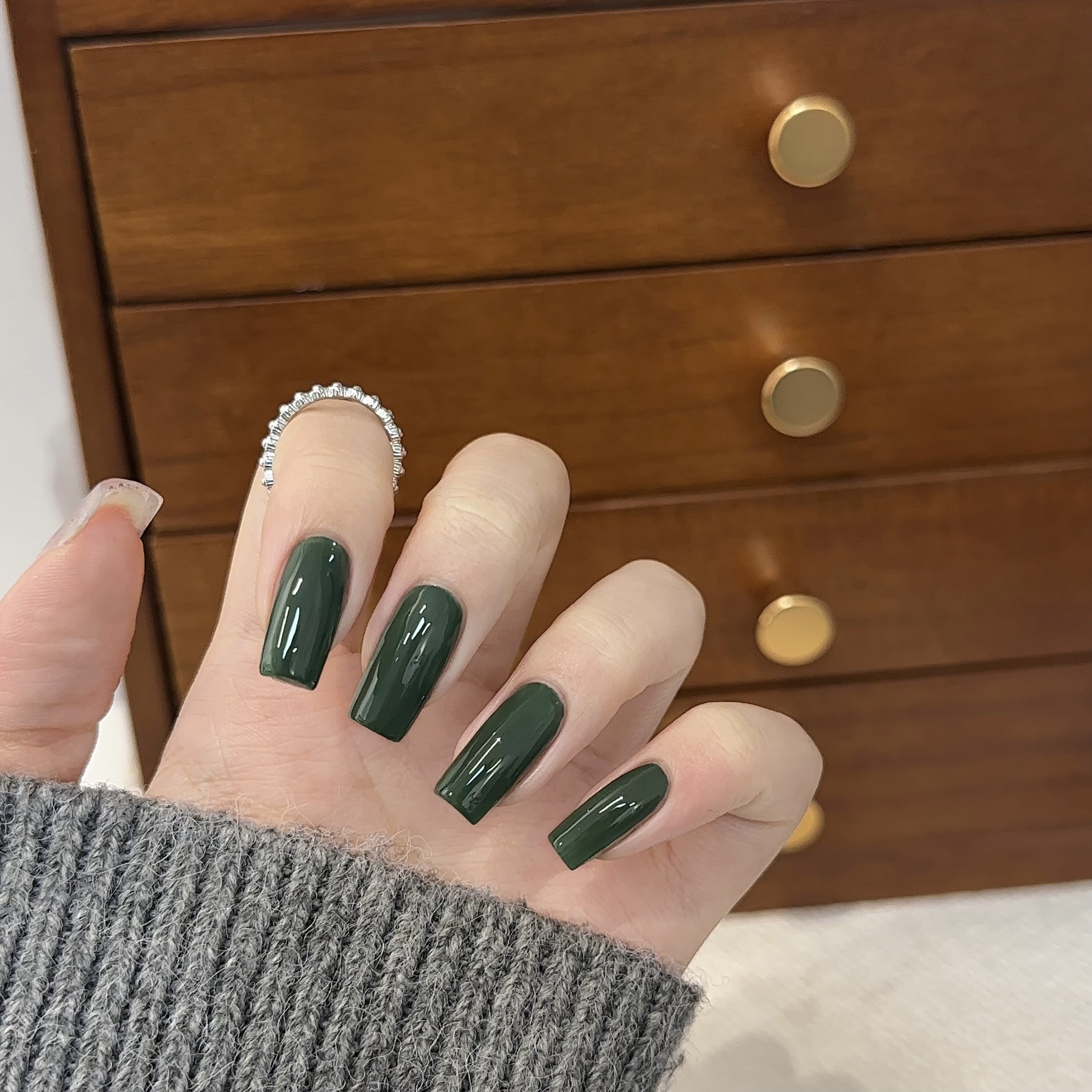 【花校长】国色芬芳闭月羞花色系网红爆款实色美甲甲油胶 - 图2