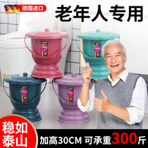 Spittoon Home Bedroom With Cover Seniors Toilet Mobile Toilet Thicken Plus High Night Pot Lady With Lid Deodorant