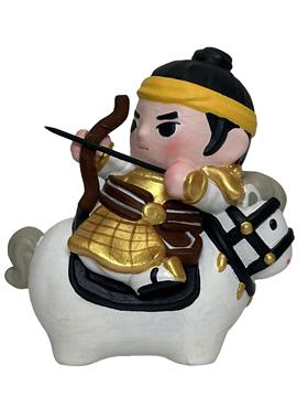 【现货】封神系列Q版潮玩周边姬发同款惠山泥人非遗摆件送礼