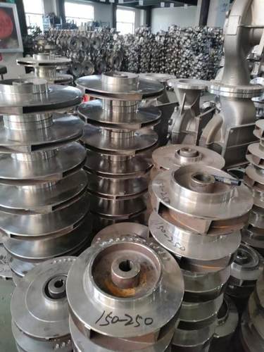 水泵叶轮配件大全总成污水泵潜水管道泵不锈钢自吸离心泵铜叶轮片 - 图1