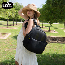 LOLbebe mommy bag 2023 new and versatile large capacity Mother and baby moms out of hand with double shoulder-to-shoulder bag