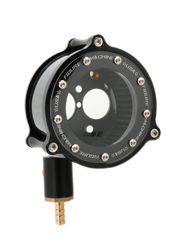 摩托车灰石300金吉拉透明空滤闪300滤清器gv300空气滤芯改装加灯 - 图0