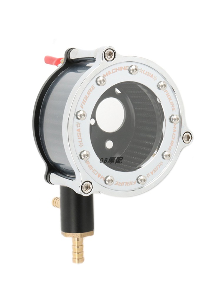 摩托车灰石300金吉拉透明空滤闪300滤清器gv300空气滤芯改装加灯 - 图1