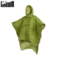 Outdoor Cloak Single Sleeping Bag Camping Wearable Windproof Anti-Chill Warm Cloister Cape