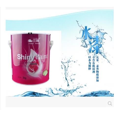 环保水性漆木器漆金属防锈漆家具漆水性漆涂料800克白色底漆 - 图0