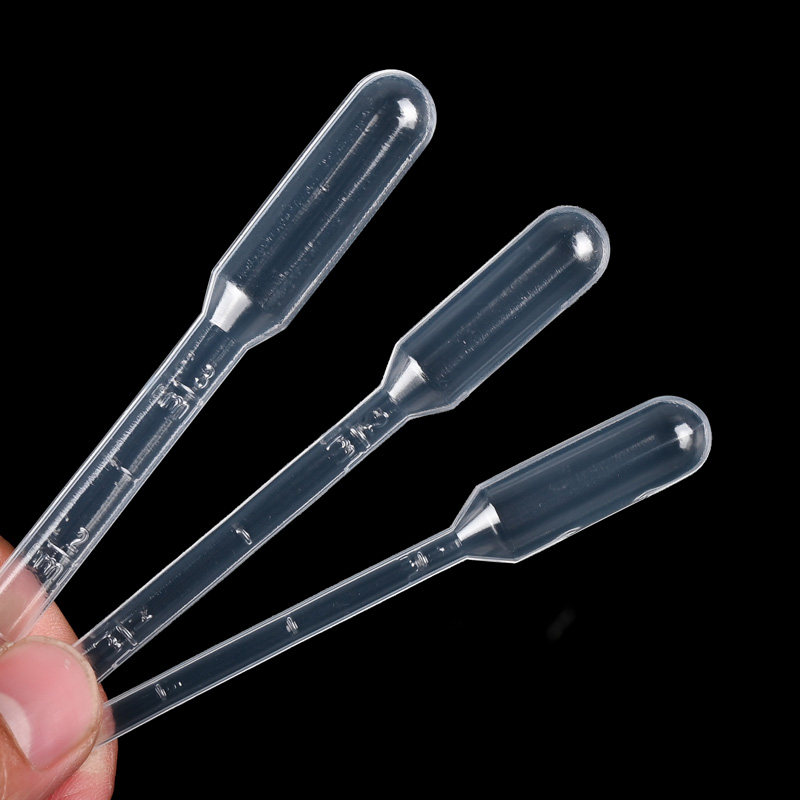 一次性塑料滴管巴氏吸管带刻度滴管0.2ml 0.5ml 1ml 2ml 3ml 5ml 10ml 加厚滴管巴氏吸管玺玻独立包装无菌