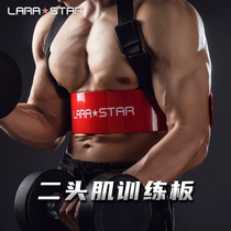 Lauras Star Professional Humerhead Muscular Training Board Dumbbells Bending pallet Fixed Arm Aids Fitness Equipment