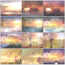 好人好梦歌曲伴奏舞台背景配乐成品好人好梦led感恩视频素材