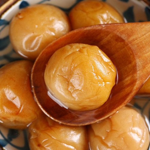 潮汕咸酸梅腌制咸水梅罐头盐水青竹梅子广东特产蒸鱼梅肉酸甜开胃 - 图1