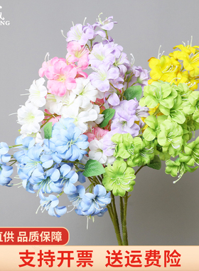 婚庆仿真花喇叭花假花仿真花摆设