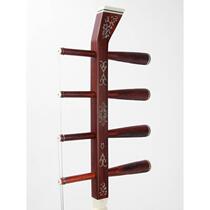 2023 New L Gumon Quadruhu Bass Four Ancient Humont Red Wood Bronze Pole Sound Four Hurrah String Instrument Sheep Leather Four Low