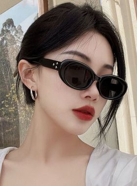 高级感墨镜防晒防紫外线欧美风女