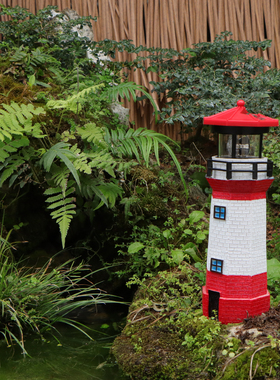 太阳能庭院花园装饰灯塔