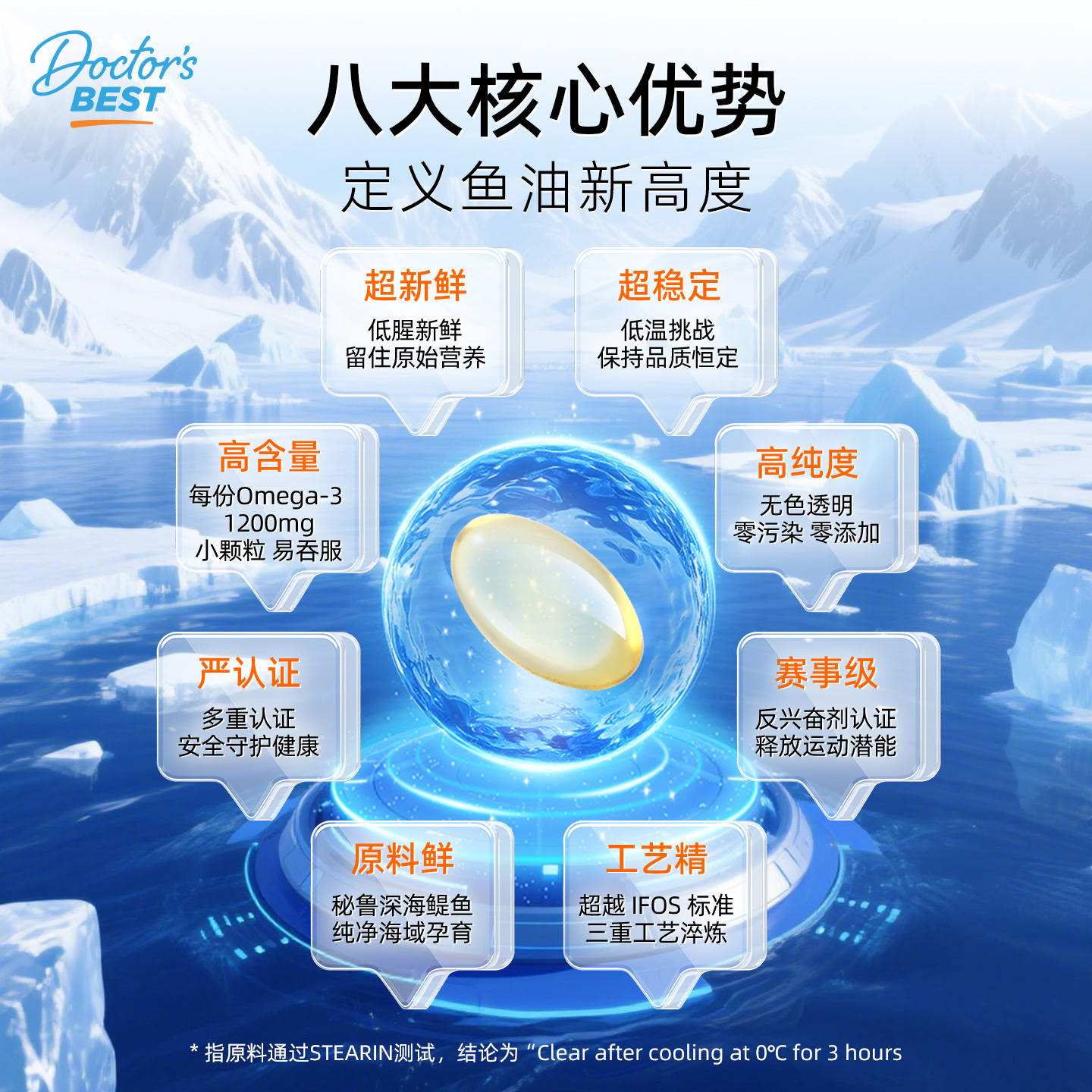 金达威多特倍斯美国高纯度深海鱼油成人用补脑欧米伽omega3软胶囊