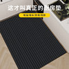 High-end kitchen washed hemp floor mats are non-slip and stain-resistant