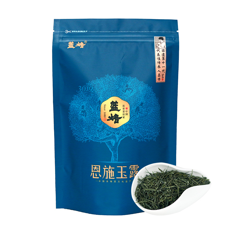 蓝焙恩施玉露3019袋装100g明前特级自饮装2024春茶老茶树种高山茶 - 图3