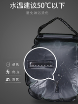 Outdoor Large Capacity Portable Containing Solar Coaleshot Water Storage Bag Shower Bag 20L Camping Bath Hot Water God