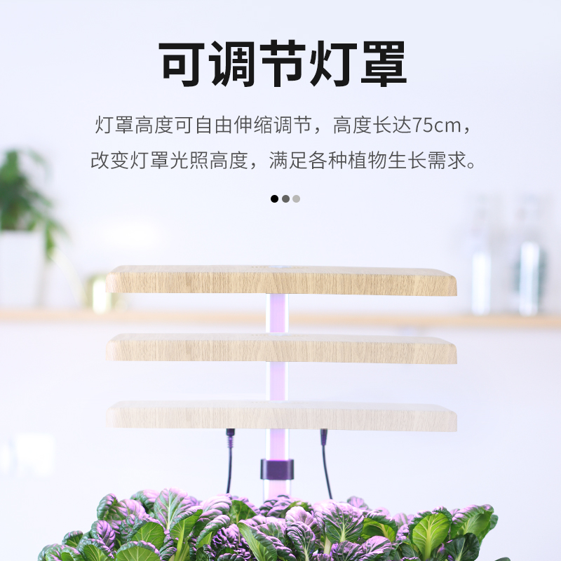 智能种菜机内无土栽培蔬菜水培育苗设备家庭阳台种菜机官方正品