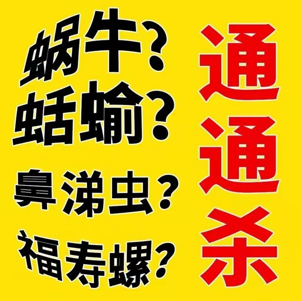 四聚乙醛蜗牛药鼻涕虫杀蜗牛专用农药四聚乙酫颗粒果树菜地杀虫剂-图1