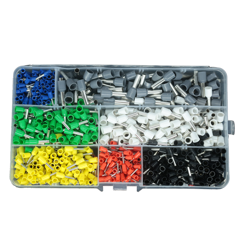 VE管型端子套装盒VE0508针型端子VE1508V混装盒接线端子收纳盒 - 图3