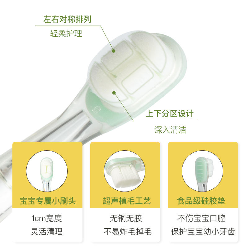 爱芽宫西达也恐龙儿童电动牙刷头OraCleen通用LB系列小欧替换刷头