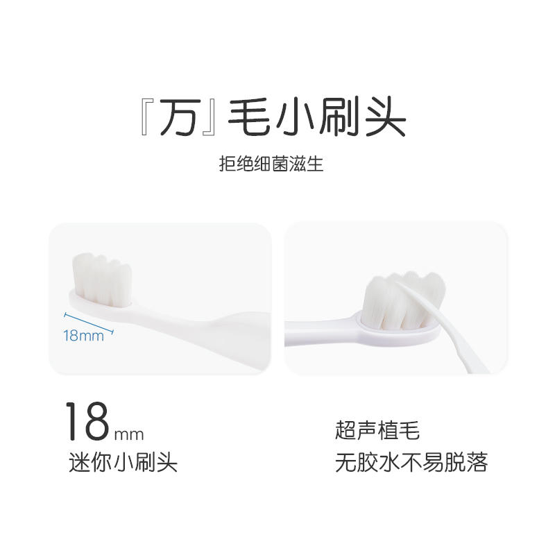 爱芽宫西达也恐龙儿童电动牙刷头OraCleen通用MS系列小欧替换刷头